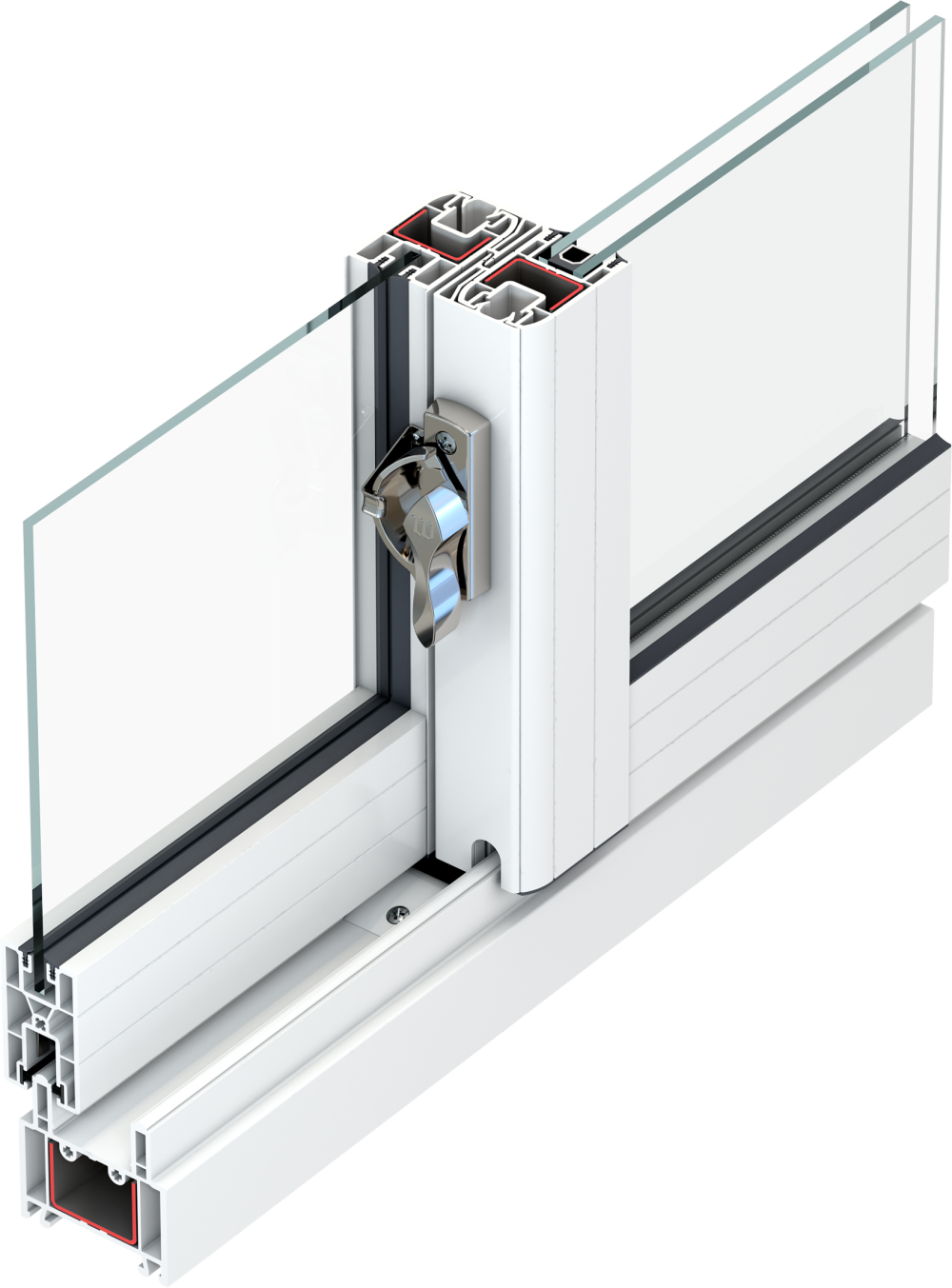 Остекление в разрезе