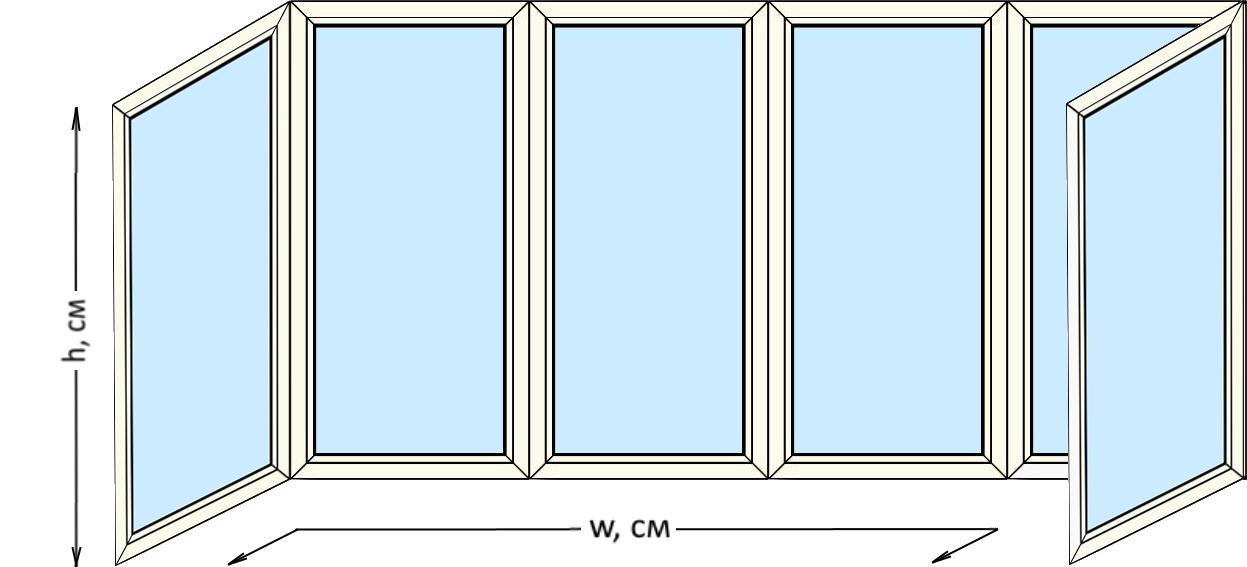 Остекление балкона