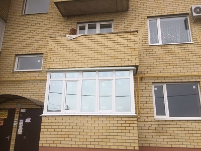 Застекленный балкон